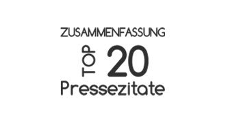 TOP 20 Pressezitate